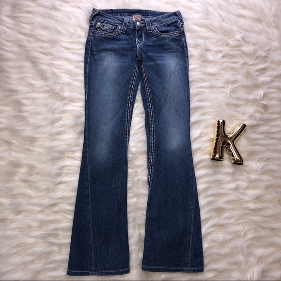 TRUE RELIGION Joey flare jeans size 26 - Picture 2 of 8